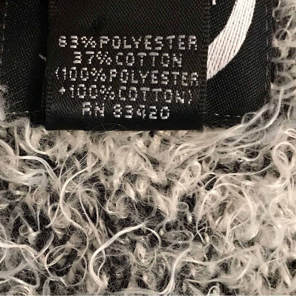 August Moon Zebra No Button Sweater  Cardigan - Picture 5 of 5